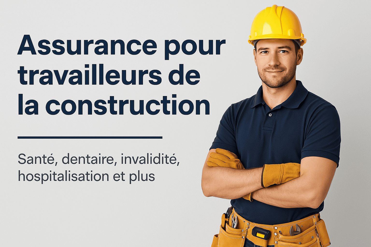 Assurance pour les travailleurs de la construction