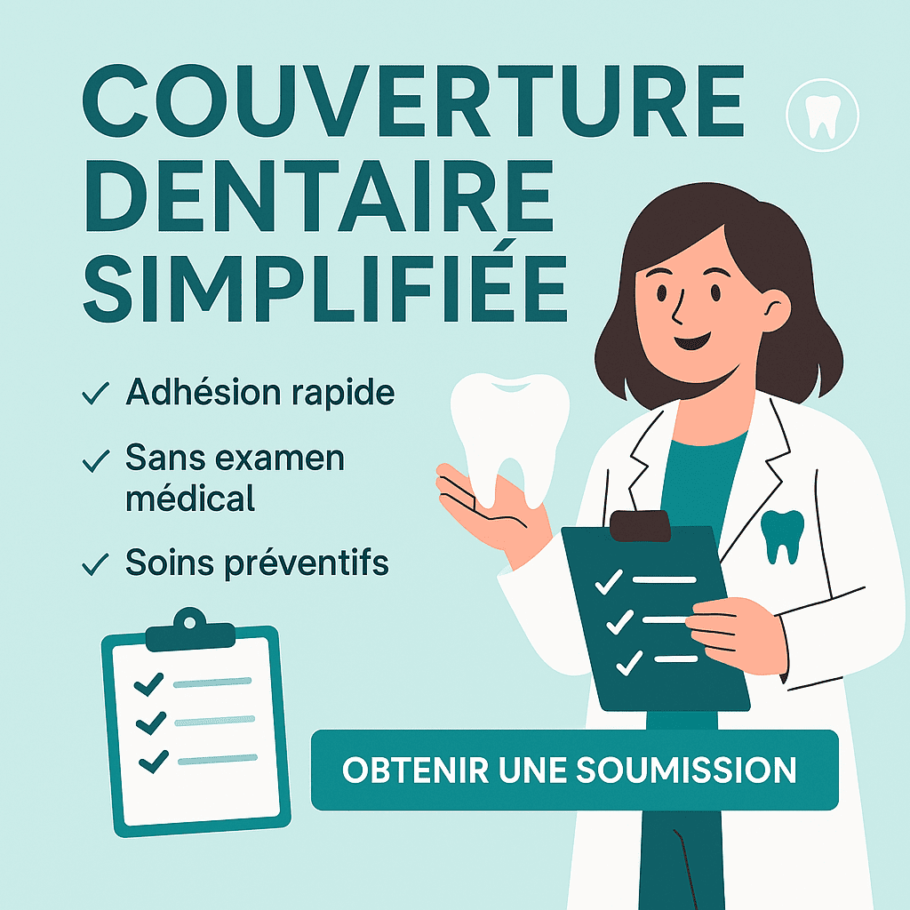 couverture dentaire simplifiée